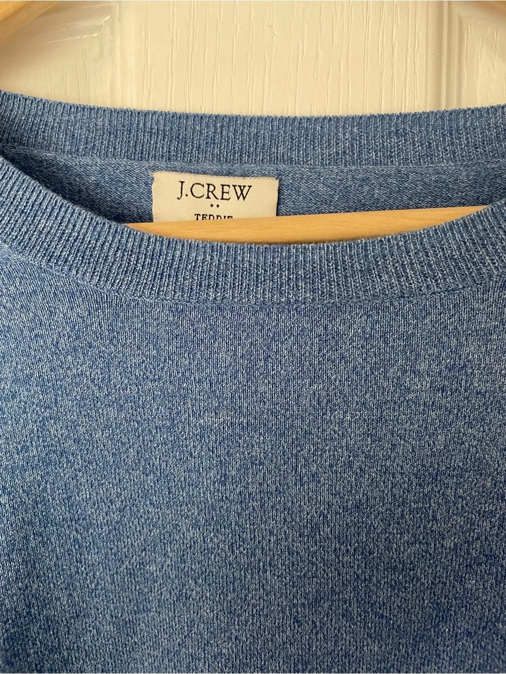 J. Crew Women's Light Blue Crewneck Sweater